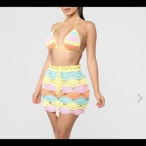 Two piece crochet set